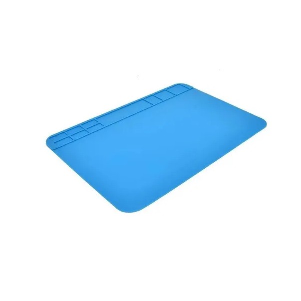 Tapete Manta Anti-estática Silicone Para Bancada - 300x200mm bancada de trabalho retrabalho solda troca de tela touch apoio peças parafusos
