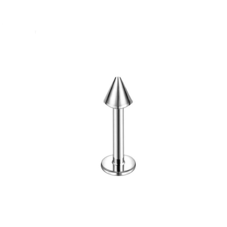 Piercing Lábios Labret Medusa Conch Tragus Bochecha Spike 8/10 mm Aço Cirúrgico