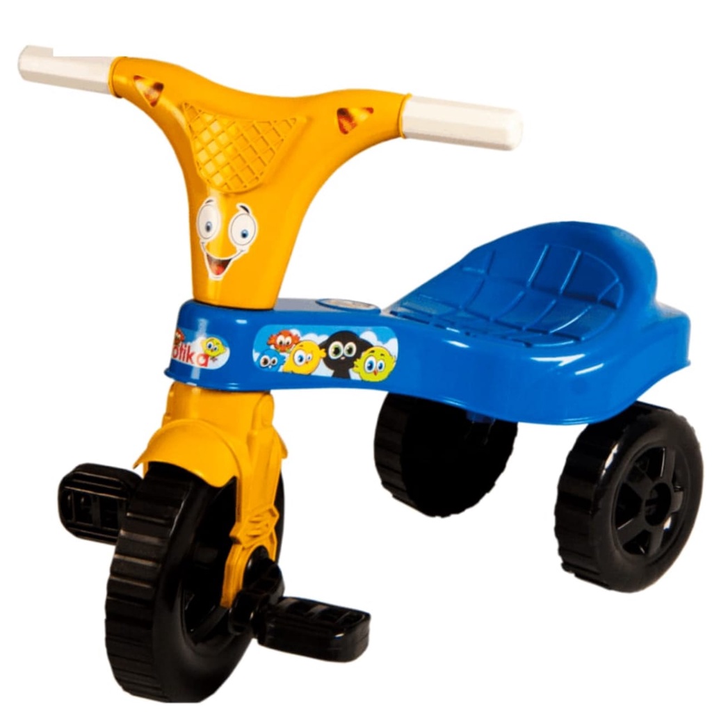 Triciclo Motoca Infantil Menino Policial Azul - Kepler - Velotrol