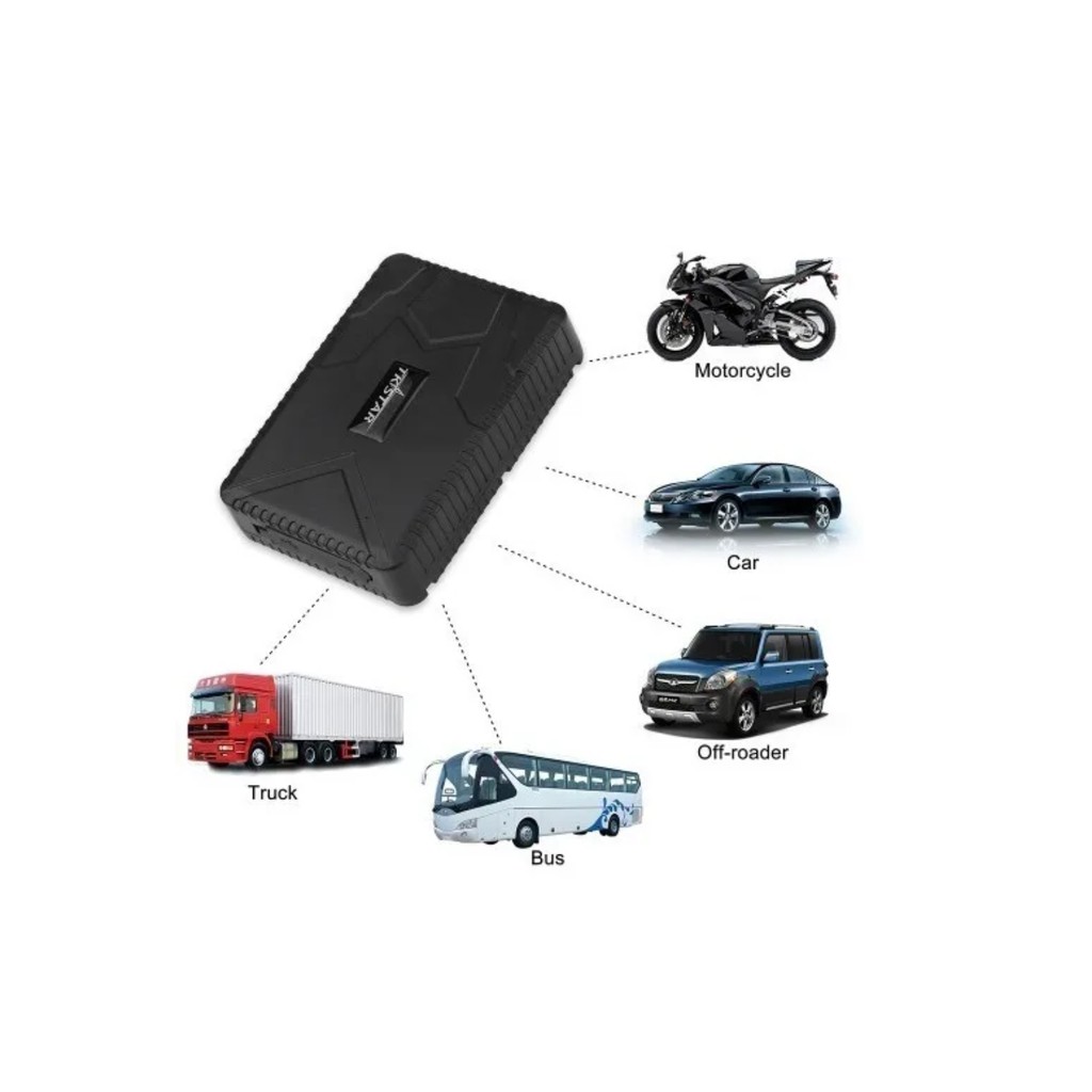 Rastreador GPS Tkstar 915 Sem Fio Com Escuta e historico de rotas