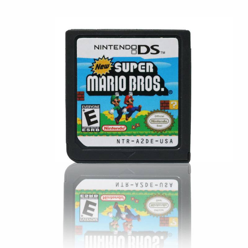 Cartão De Console De Vídeo Jogo Nintendo DS Cartucho game Mario Series DSI 2DS 3DS XL