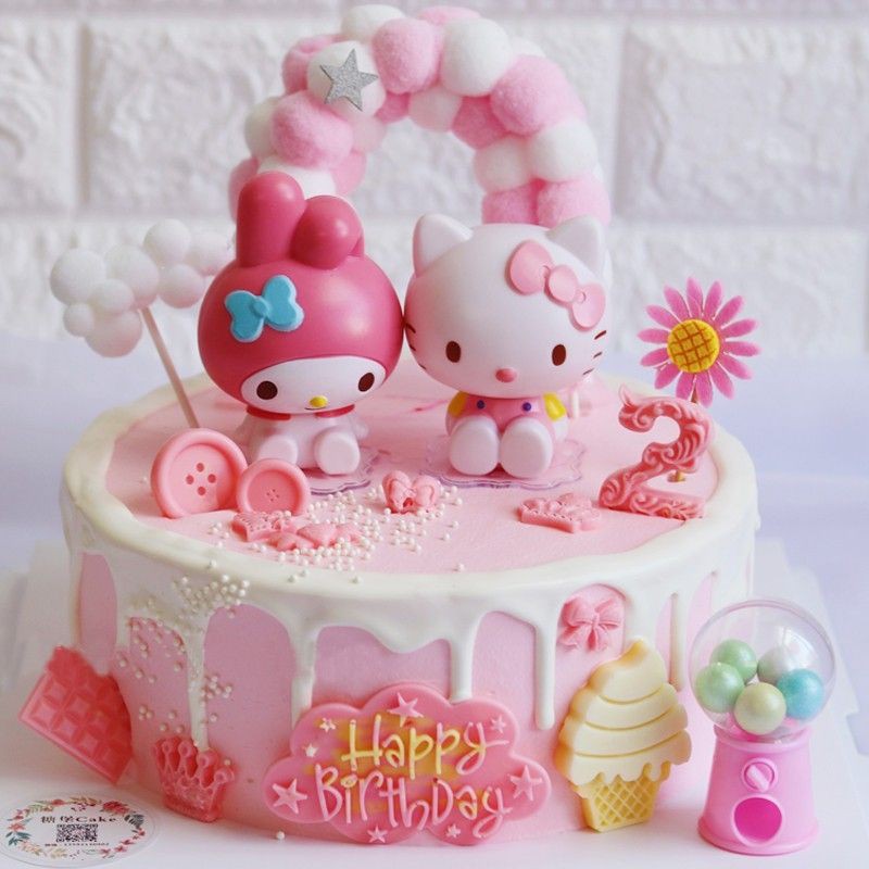 Bolo de aniversário dos desenhos animados, personagem de desenho animado,  cre…  Aniversario, Bolos de aniversário cor de rosa, Papel de parede de  feliz aniversário
