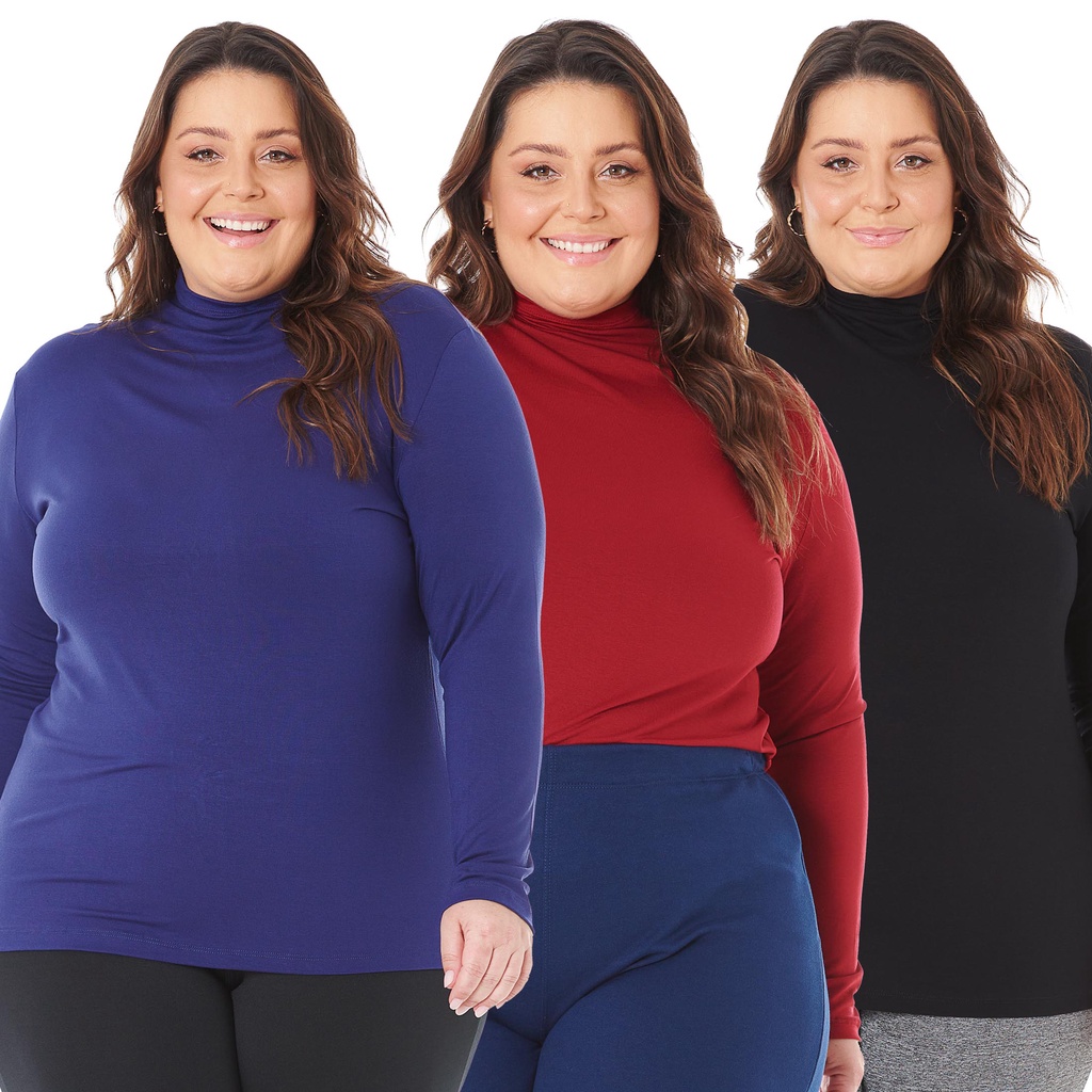 Segunda pele plus size hot sale feminina