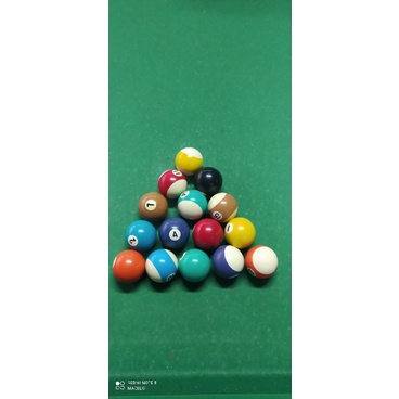 Jogo Bolas De Sinuca/Bilhar/Snooker 55 mm no Shoptime