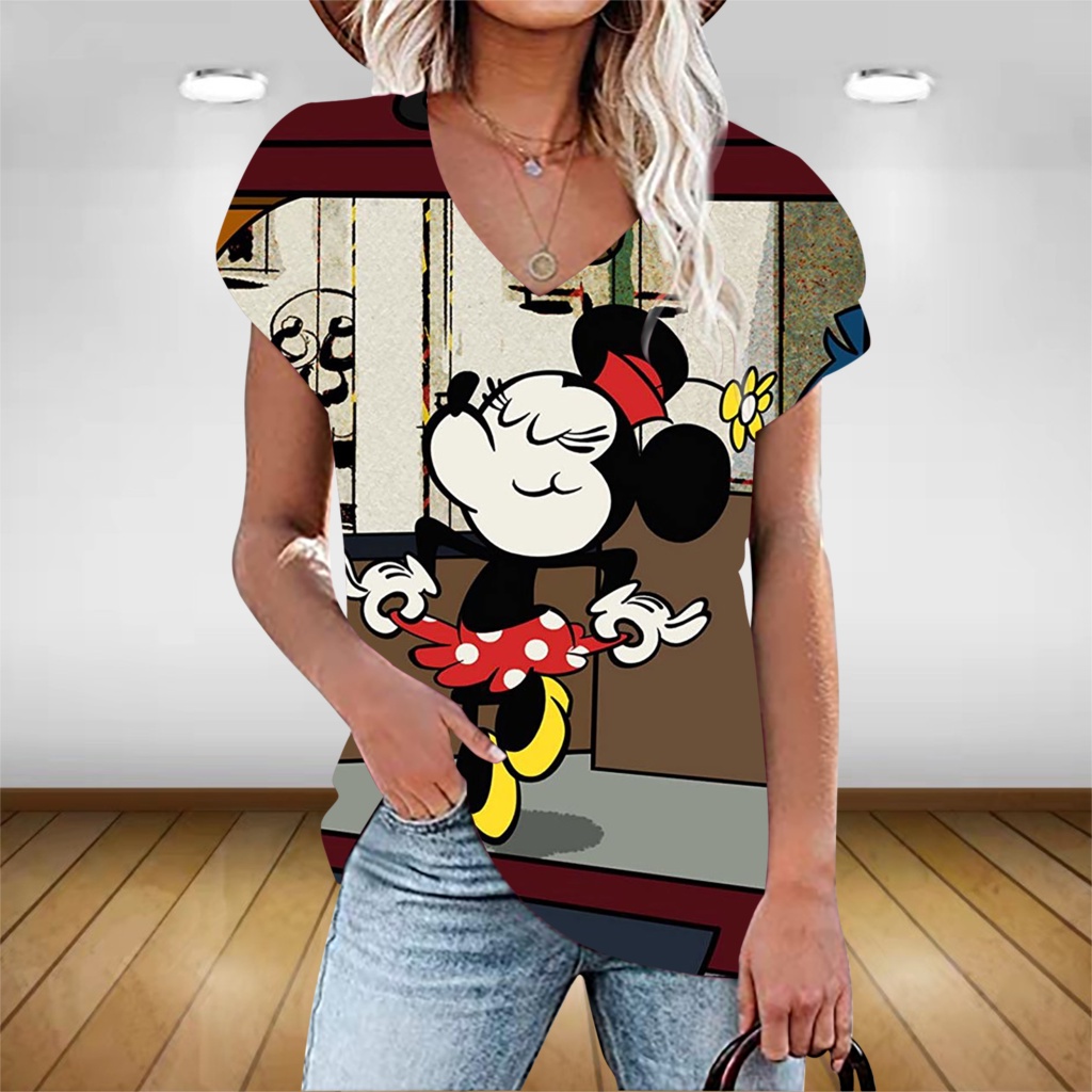 Sweatshirt oversize Mickey Mouse de mulher I