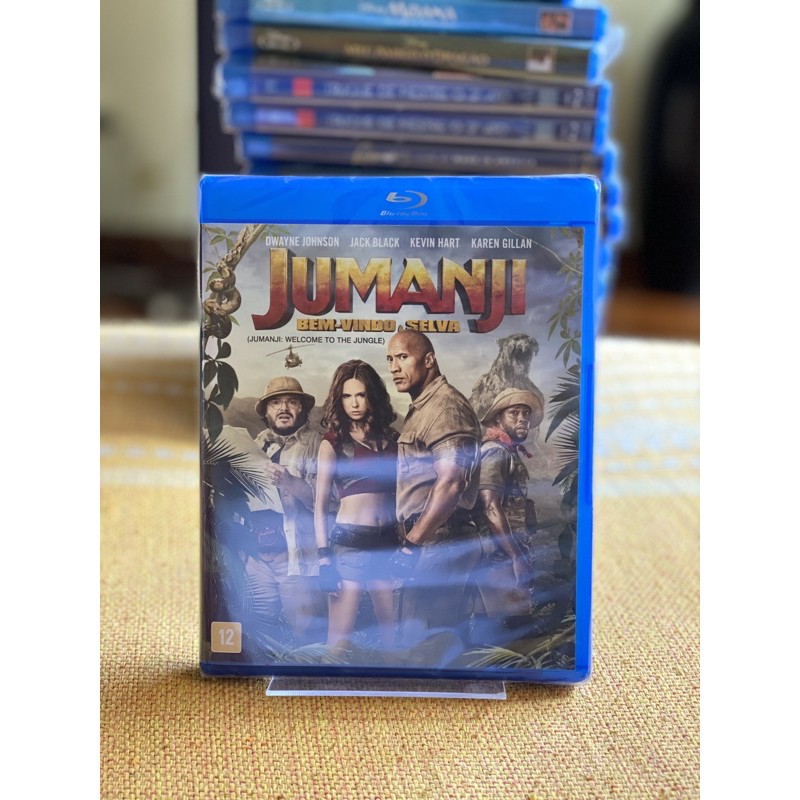 Blu-ray - Jumanji - Coleção com 2 filmes- Edição Especial Limitada  (Steelbook)- Jack Black - Robin Williams - Kirsten Dunst)