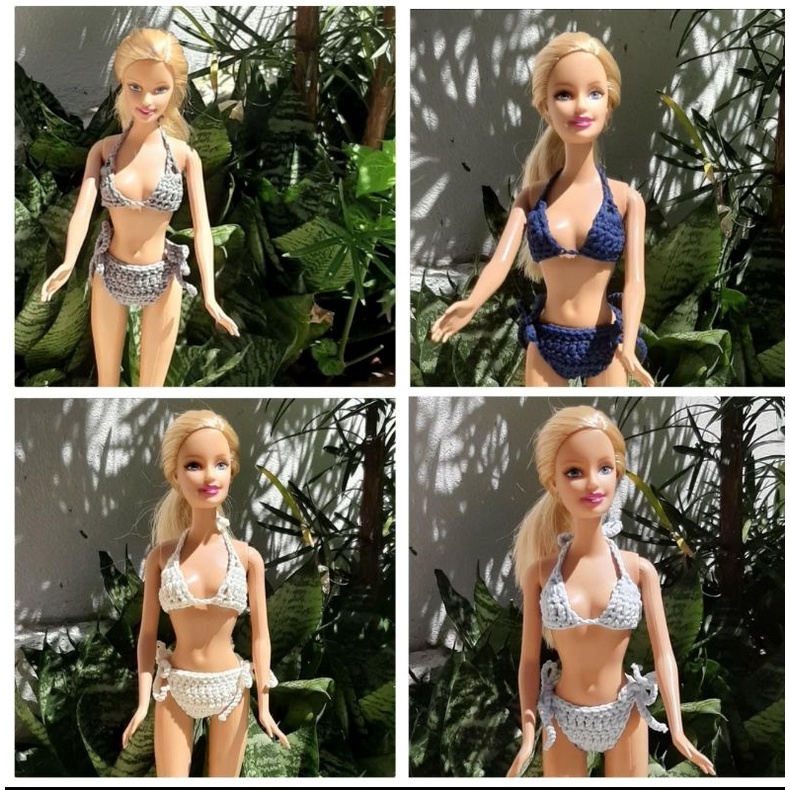 Roupas de barbie croche  Compre Produtos Personalizados no Elo7