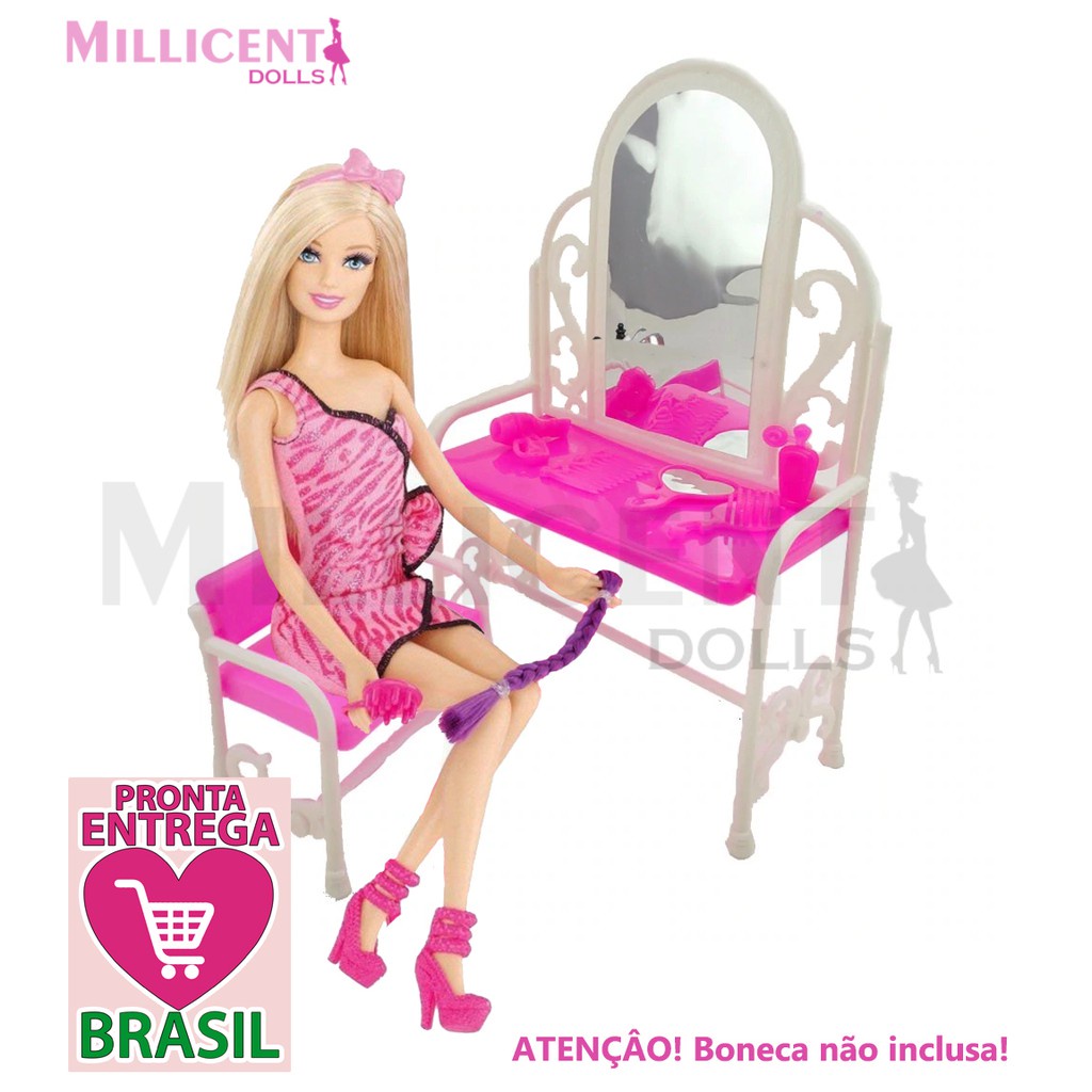 Cama Para Boneca Barbie, Susi, Monster hIGH, Disney Princesa Etc