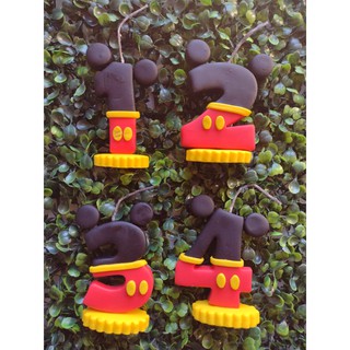 Vela Mickey DISPONÍVEL 1,2,3 e 4