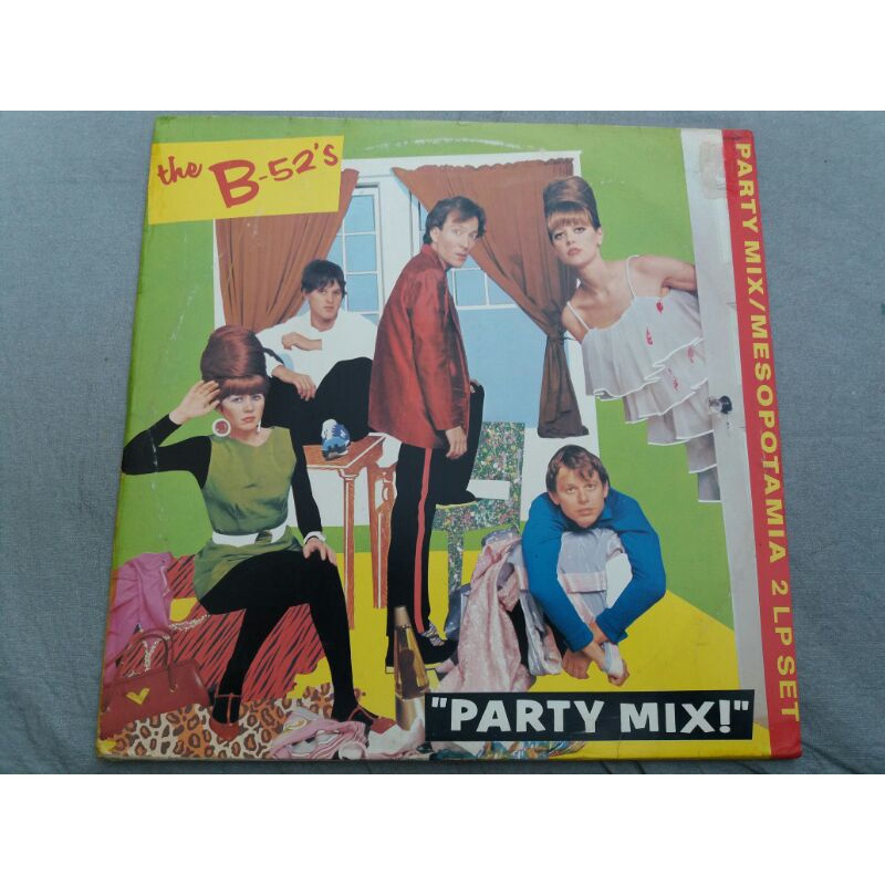 Lp Disco Vinil The B52's Party Mix / Mesopotamia Shopee Brasil