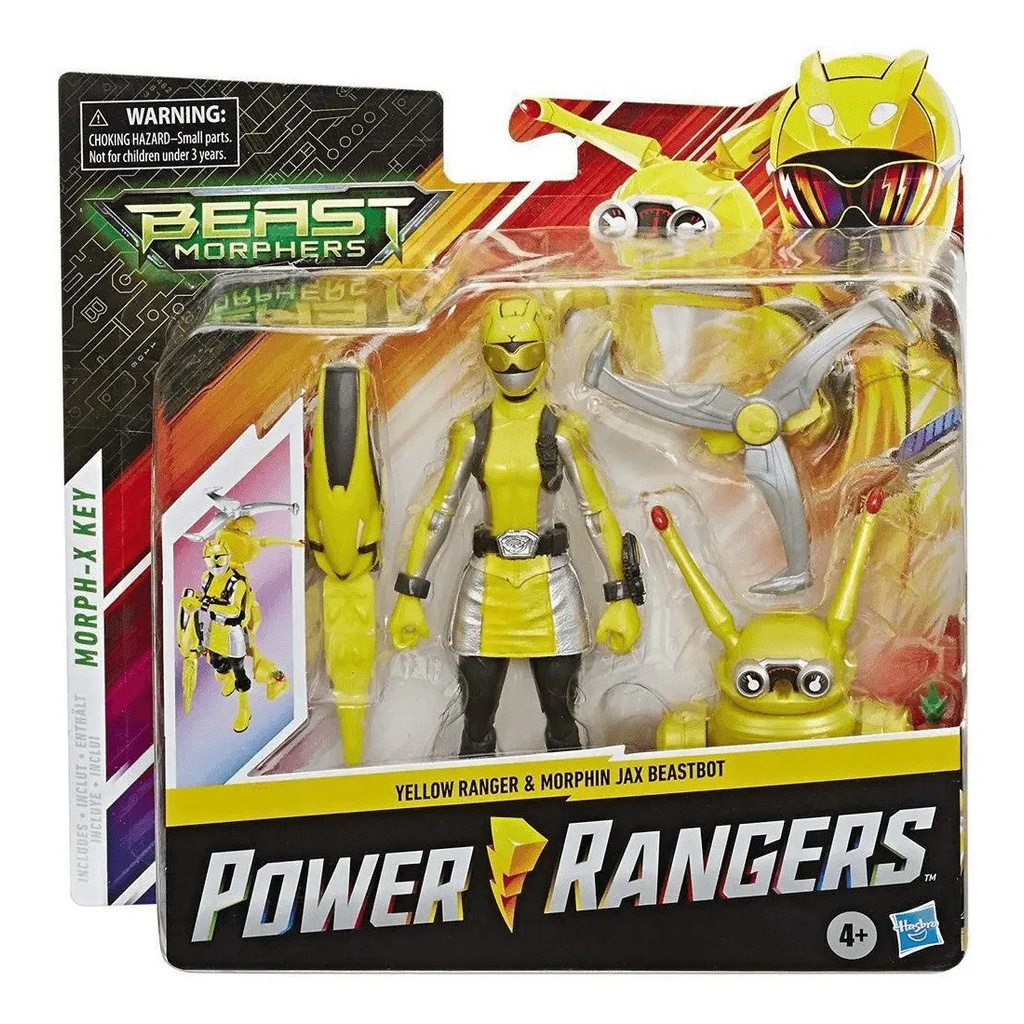 Boneco Articulado Power Ranger Morph-x Key Beast Morphers | Shopee Brasil
