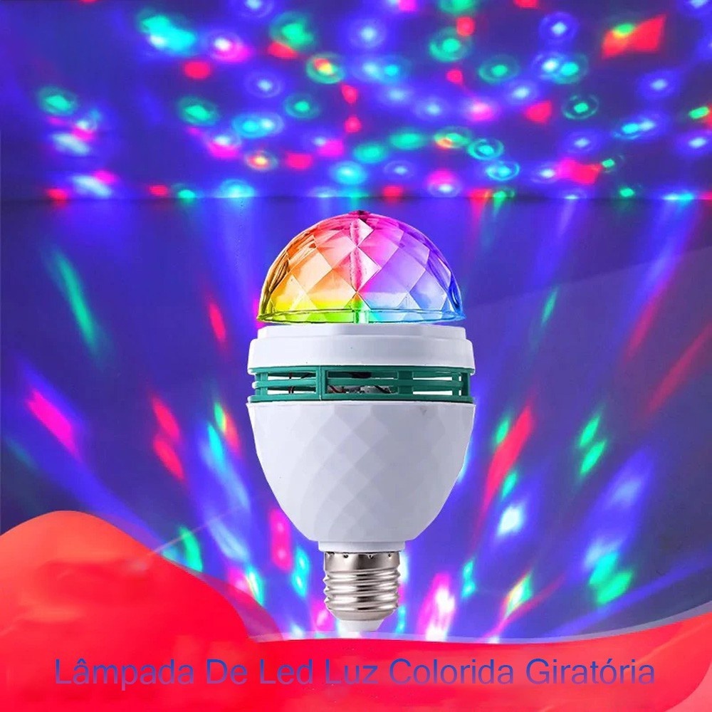 Lampada Musical De Led Bulbo Bluetooth Rgb + Controle Remoto - Zapach -  Eletrônicos e Beleza