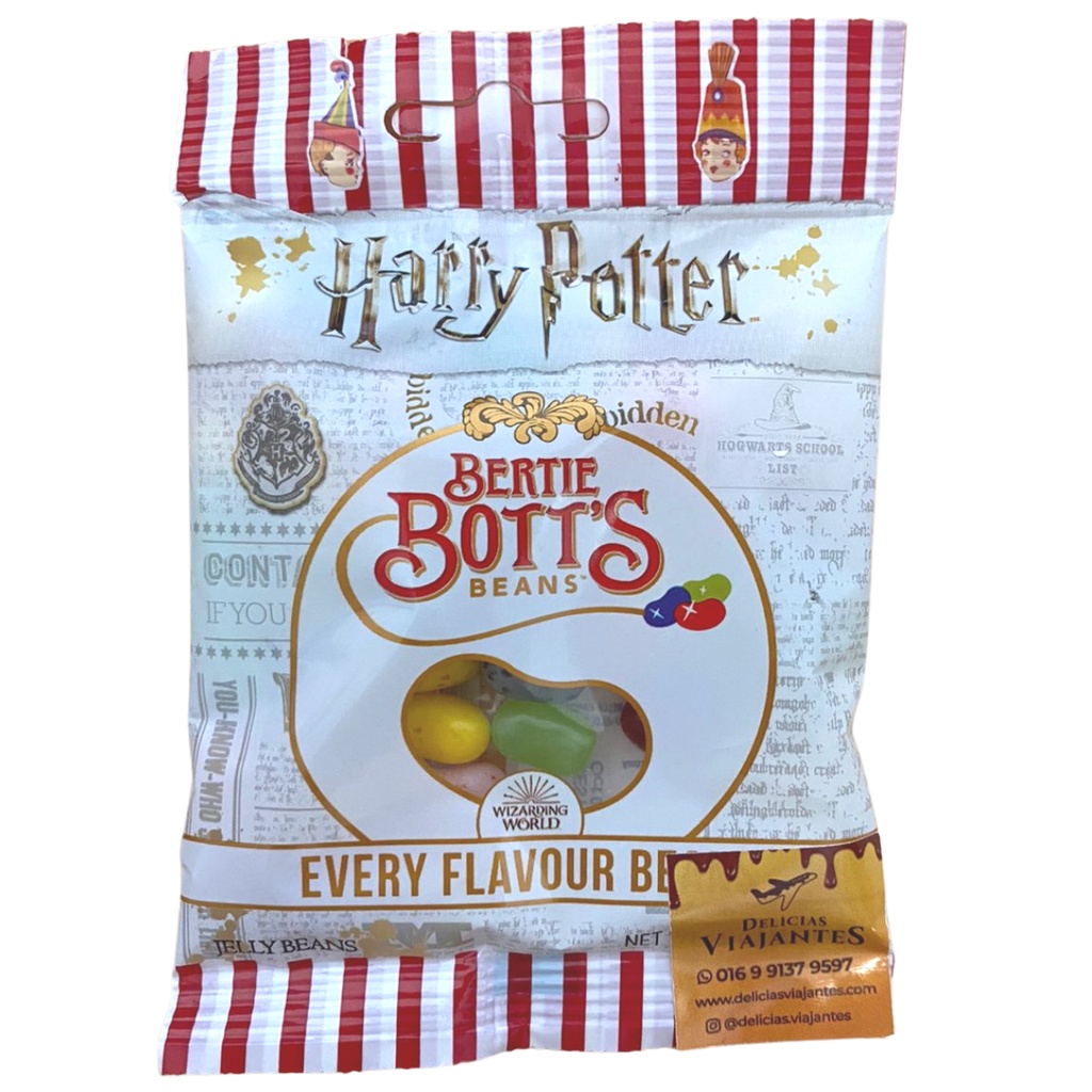 Desafio Bertie Bott´s Beans Jelly Belly HArry Potter Feijões Mágicos