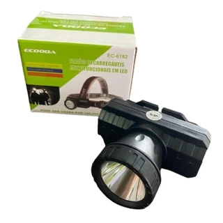 Lanterna Cabeça Led Tática Recarregável Profissional bike Camping