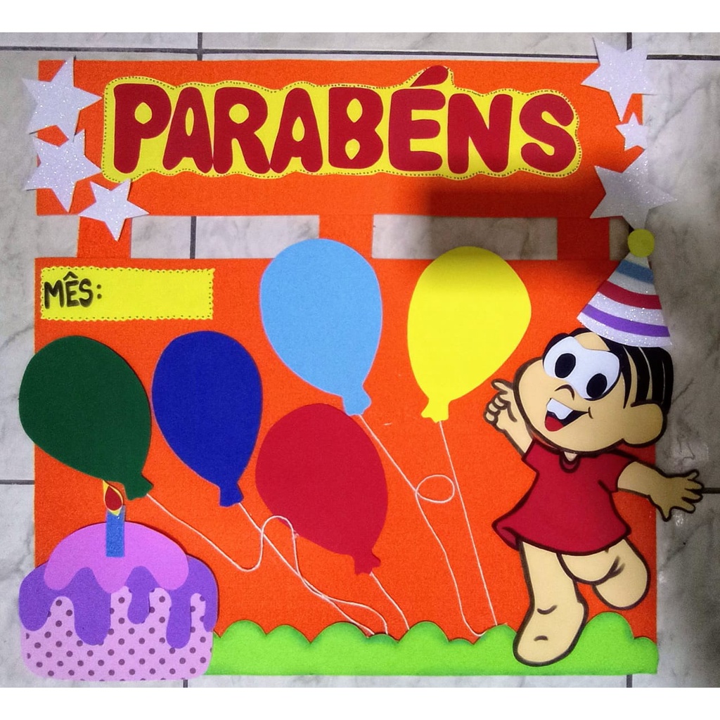 Cartaz para sala de aula PARABÉNS | Shopee Brasil