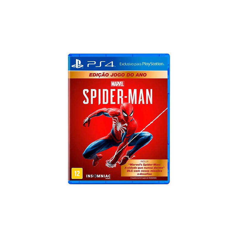 Jogo Marvel's Spider-Man - PS4 - MeuGameUsado