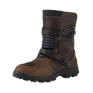 Bota Moto Steitz Austral Impermeável Couro 1042 Viagem Chuva