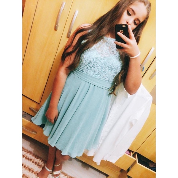 Vestido para festa store de casamento juvenil