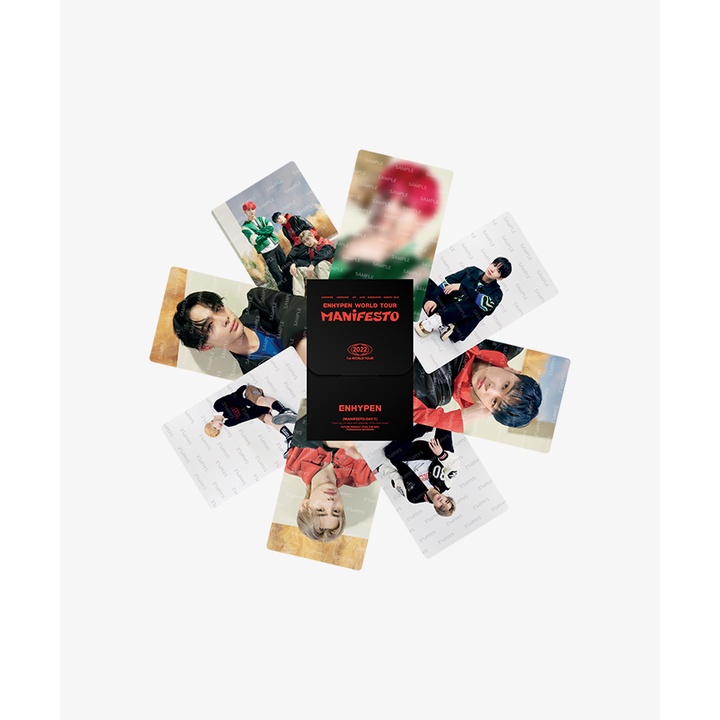 ENHYPEN World Tour MANIFESTO ( Trading Card / Lenticular Photo Set