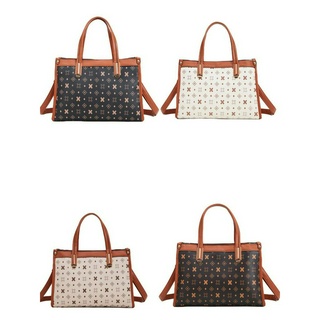 Moda feminina bolsa mensageiro com alça removível ANJGG