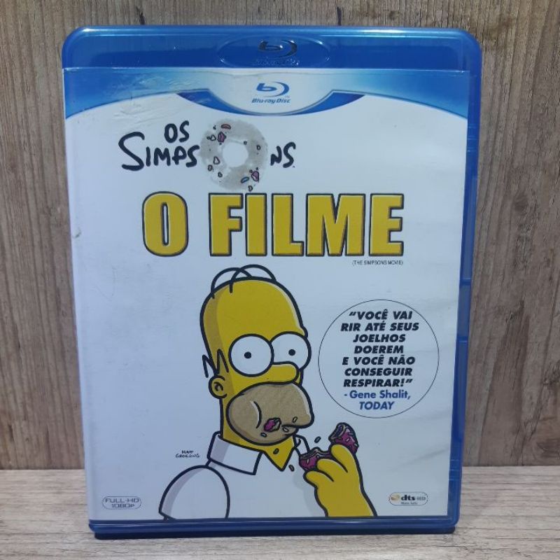 Dvd Os Simpsons O Filme Shopee Brasil