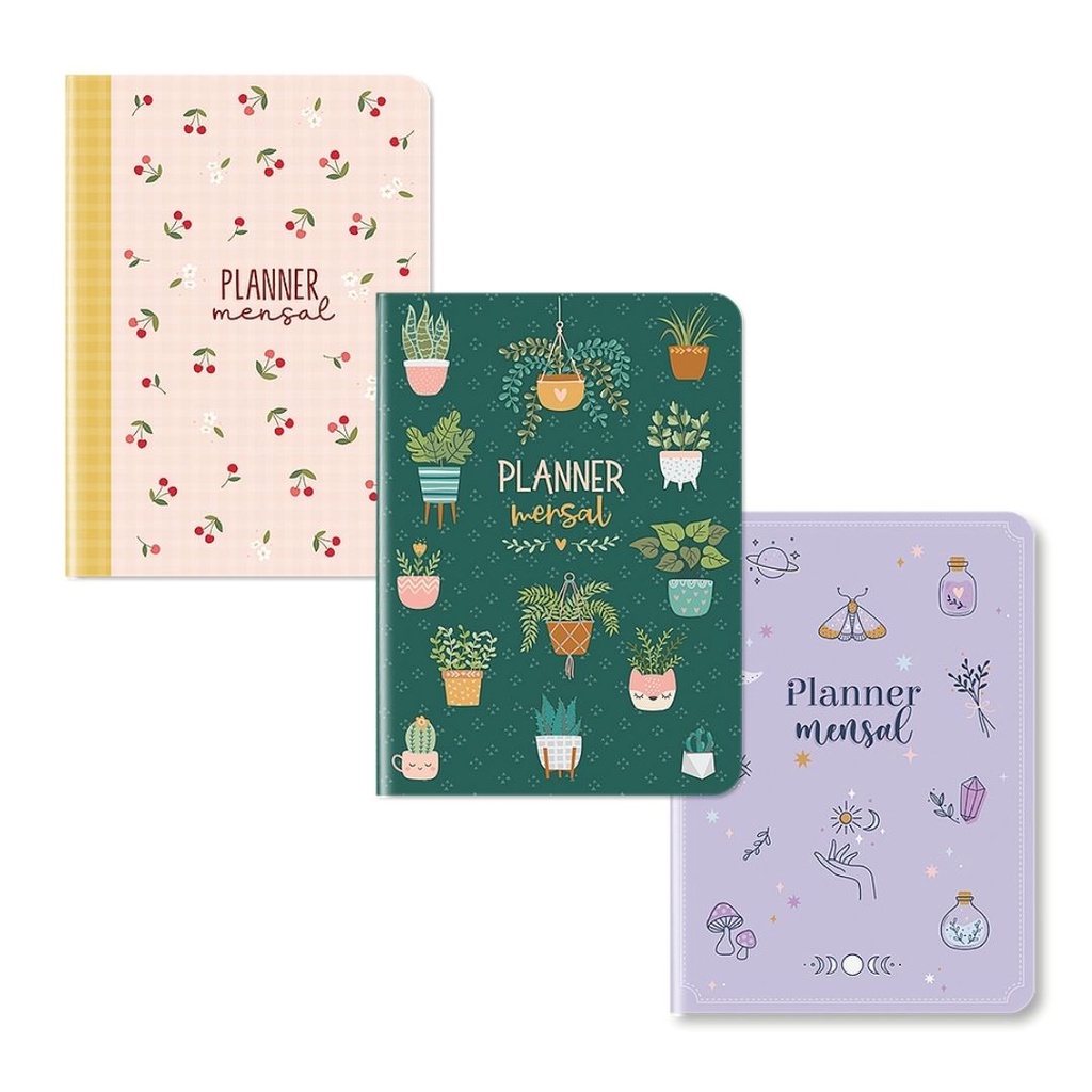 Planner Mensal Cart Es Gigantes N O Datado Shopee Brasil