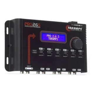 Processador de Audio Digital Taramps PRO 2.6S - 6 Vias - Crossover Dinâmico e Equalizador 3 Bandas em Oferta na Shopee