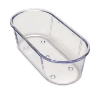 Banheira Para Pássaros Pequenos Conica Cristal 130ml
