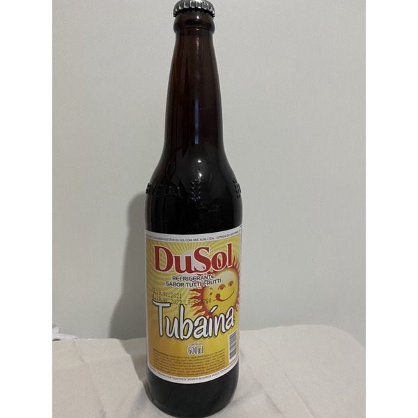 Refrigerante Tubaína Du Sol sabor tutti-frutti 600ml | Shopee Brasil