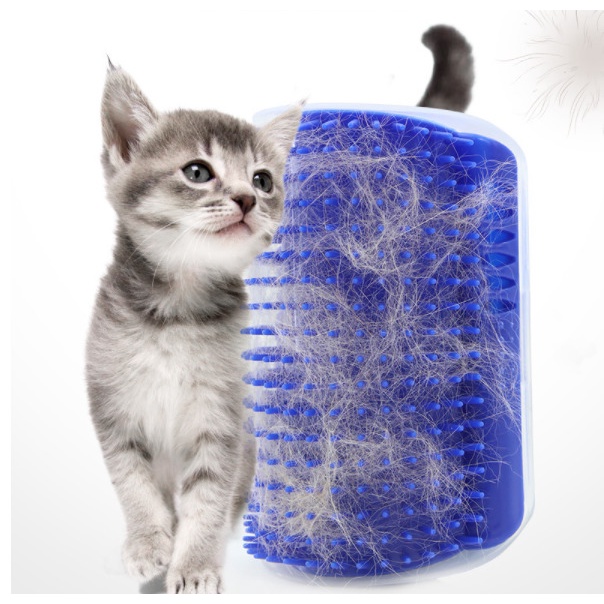 Cat Escova Pet Games Automassagem para gatos - O Câoselheiro
