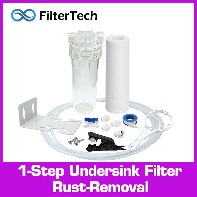 FilterTech-Conjunto DIY De Filtro Purificador De Água Tipo Caixa Sob A ...