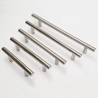 Puxador em Aço Inox Tubular/Quadrado 64mm-512mm
