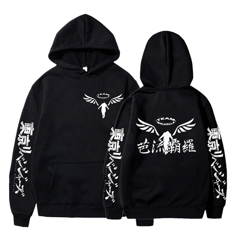 Blusa Moletom Tokyo Revengers Team Walhalla Asas Anime | Shopee Brasil