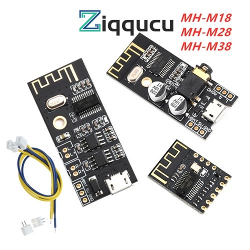 ZIQQUCU M18/M28/M38 Módulo Receptor De Áudio Sem Fio Bluetooth MP3 Placa Decodificador Perdas