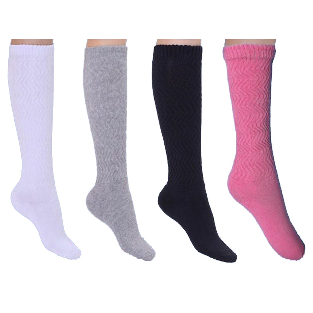 Kit 3 Pares - Meia Aerobica Cano Longo Academia Meião ¾ Fit | Shopee Brasil