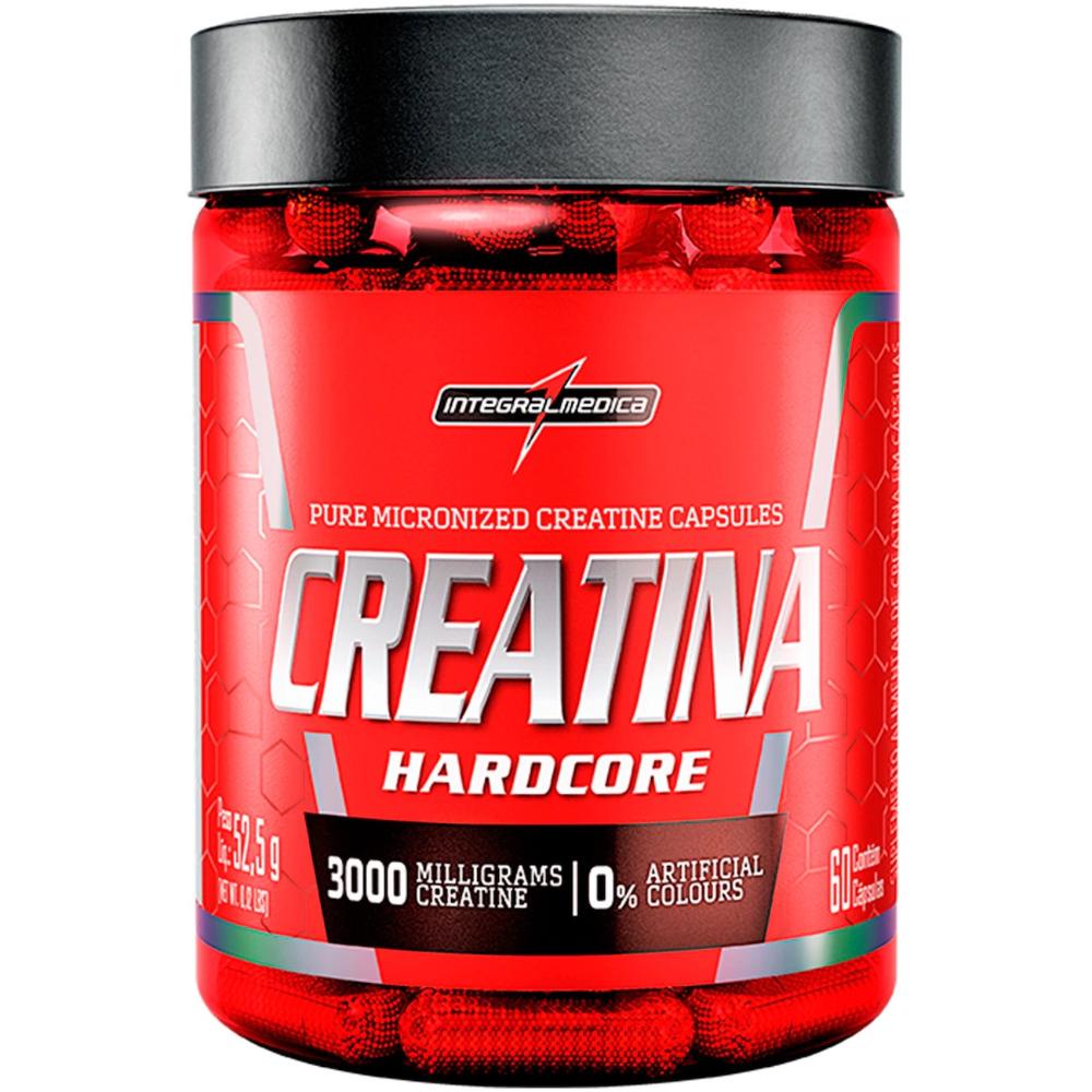 Creatina Hardcore 60 Caps - Integralmedica