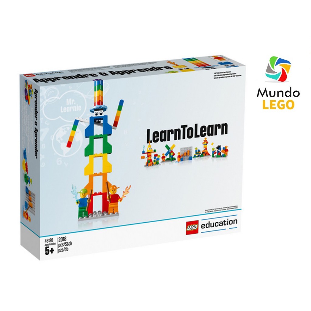 LEGO EDUCATION - APRENDENDO A APRENDER - 45120 - 2018 PEÇAS