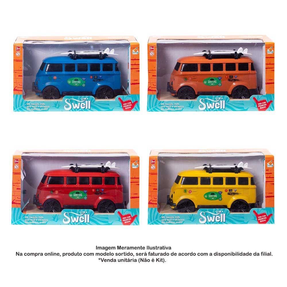 Swell Kombi De Brinquedo Com Prancha - Orange Toys | Shopee Brasil