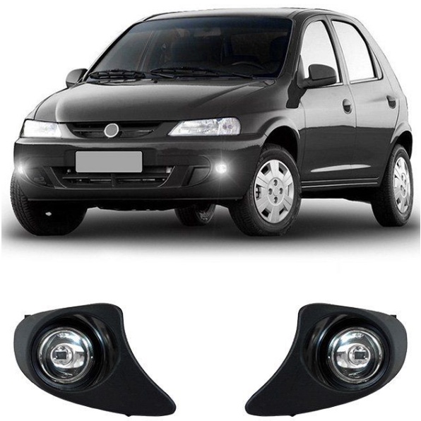 Farol Auxiliar Milha Celta 99 2000 2001 2002 2003 2004 2005 | Shopee Brasil