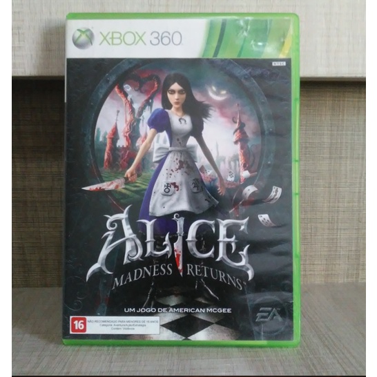 Alice madness retorna (xbox 360) usado xbox 360 jogar jogos para xbox360  jogo de vídeo famicom game console usado caixa de jogo - AliExpress