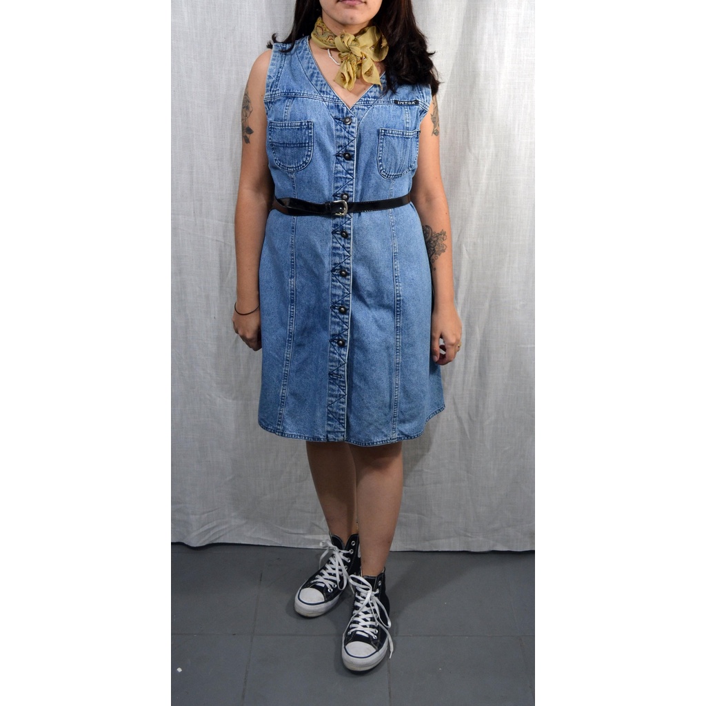 Vestido jeans vintage shops