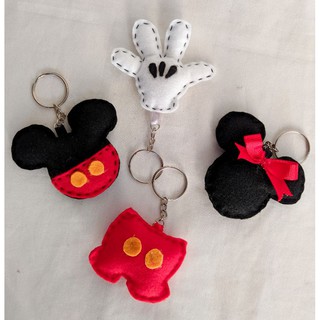 Chaveiro Mickey em Feltro - Diversos