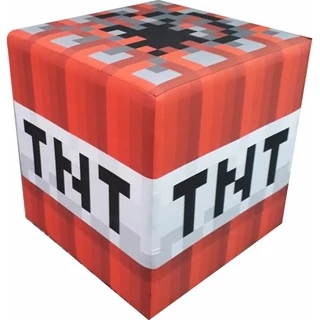 Puff Gamer Decorativo Mine Craft TNT Personalizado