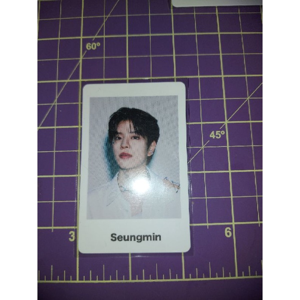 Polaroid do Stray kids Scars merch japonês , Changbin e seungmin