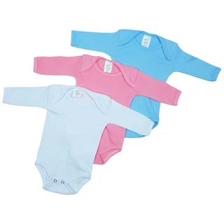 Body Bebê Manga Longa Roupas para Bebê Enxoval