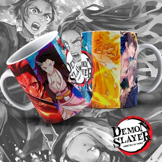 caneca demon slayer, hashira, kimetsu no yaiba - Gato Mestre