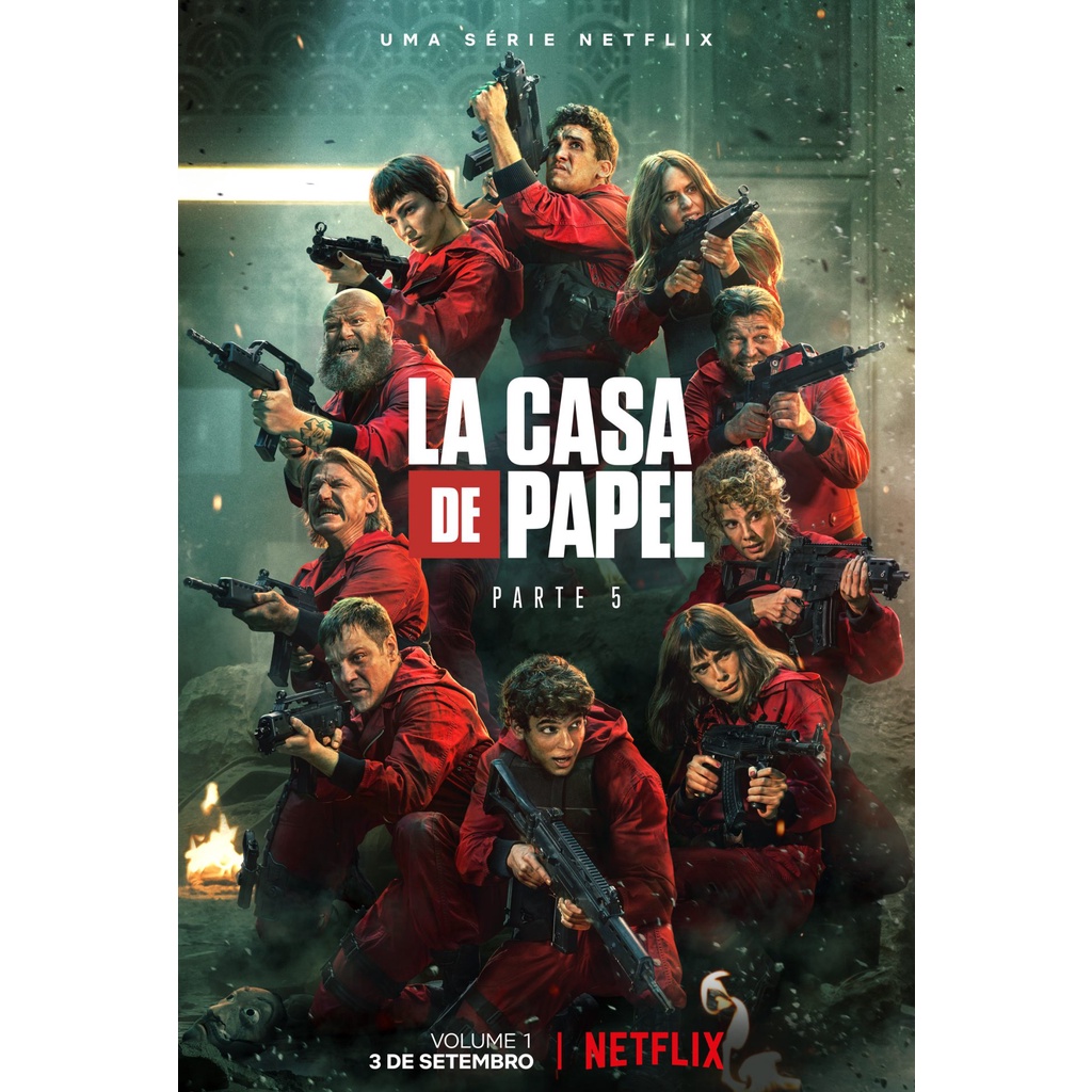 Dvd 4° e 5° Temporada Série La Casa De Papel Shopee Brasil