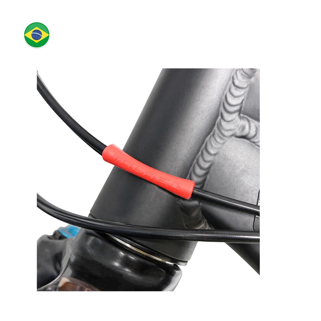 Protetor de quadro Conduite Borracha Para Bicicleta 04 Unidades