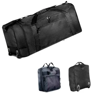 Bolsa De Viagem Mala De Mão Gigante Dobrável Com Rodinha