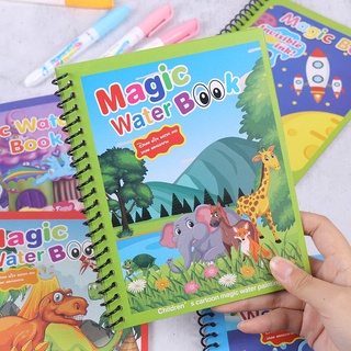 Magic Water Coloring Book Infantil, Jogos para Bebés, Pintura